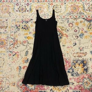American Eagle Outfitters Black Maxi Dress